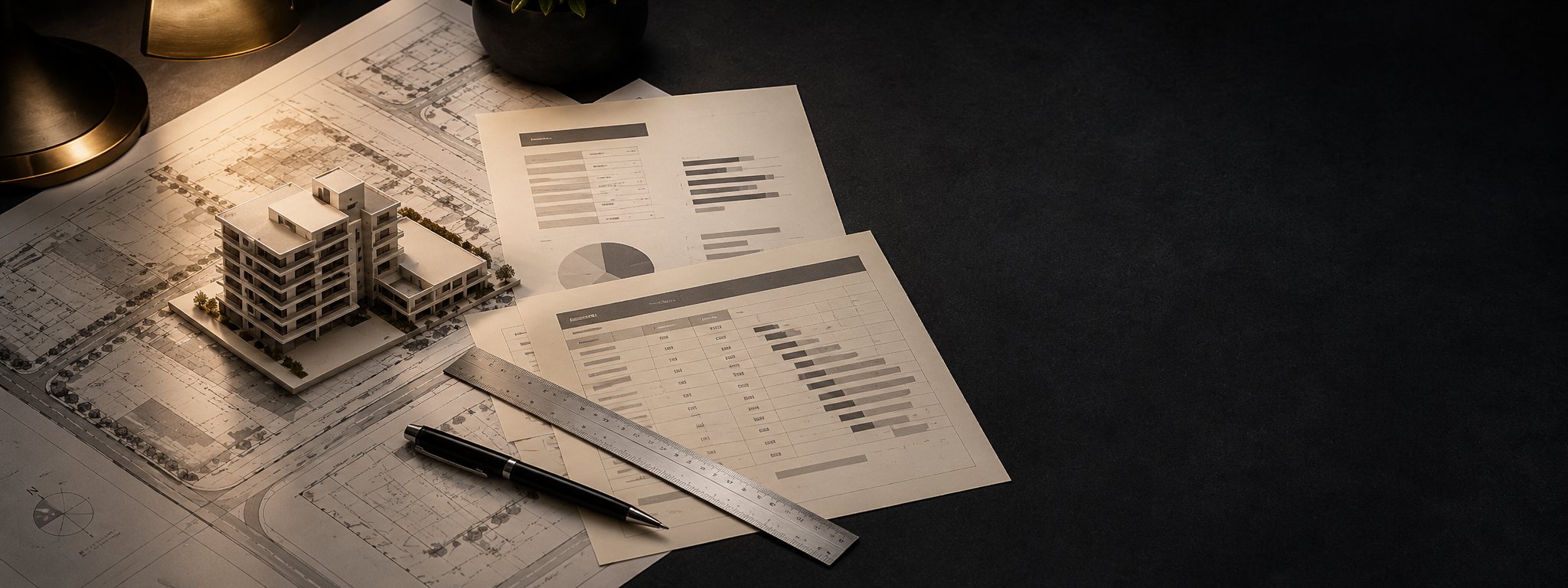 Construction loan planning documents